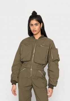 Discount โญ Diesel KHLOE - Bomber Jacket - Olive โค๏ธ
