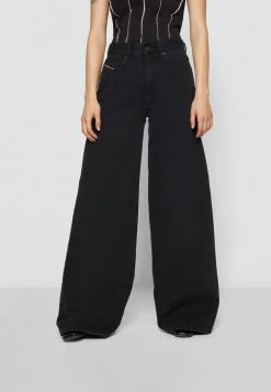 Top 10 😉 1978 DIESEL LIBRARY - Flared Jeans - Black Dark Grey 🤩