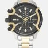 Best Sale 🎁 Diesel GRIFFED - Chronograph ⌚ Watch - Silver-coloured/gold-coloured ⌛