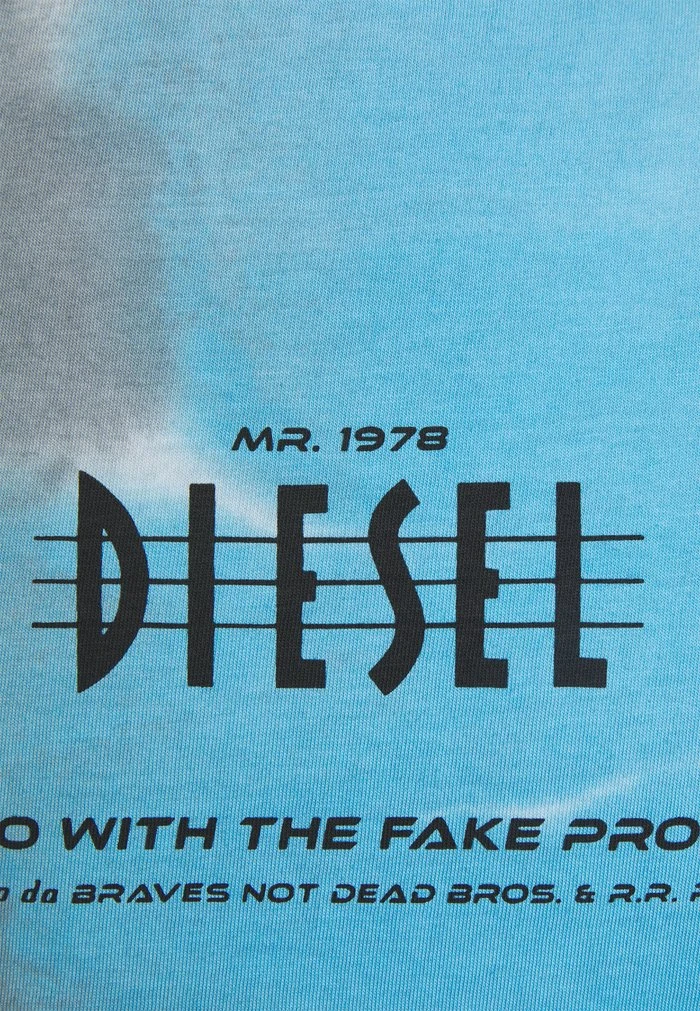 Best Pirce ✨ Diesel Print T-shirt - Black/grey ✨ 5 Best Pirce ✨ Diesel Print T-shirt - Black/grey ✨ - Image 3