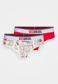 Best Sale 🌟 Diesel OXYS 2 PACK - Briefs - Beige/red ✔️