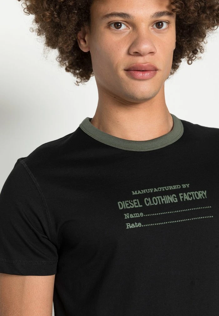 Best Pirce 🔥 Diesel DIEGOR - Print T-shirt - Black ⌛ 7 Best Pirce 🔥 Diesel DIEGOR - Print T-shirt - Black ⌛ - Image 5