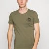 Best deal ✨ Diesel UMTEE RANDAL 3 PACK - Basic T-shirt - Black/green/grey 🛒 -Vivid Styles Shop 55908e91781142438b06011b921d9fe5