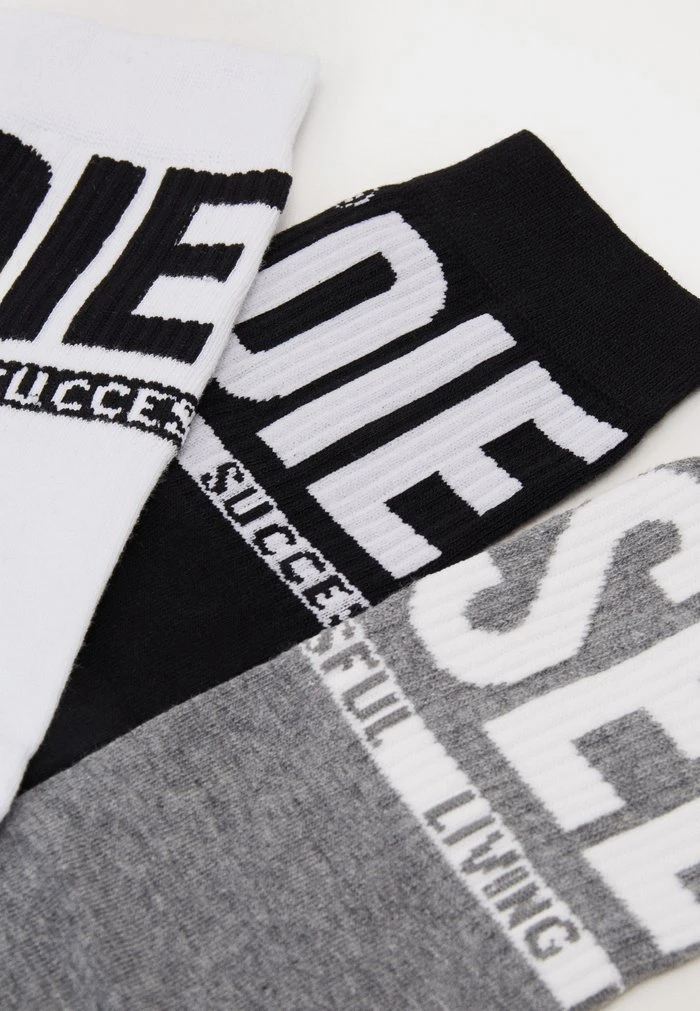 Best Pirce ๐ Diesel SKM-RAY-THREEPACK 3 PACK - Socks - Black/white/grey ๐ฅ 4 Best Pirce ๐ Diesel SKM-RAY-THREEPACK 3 PACK - Socks - Black/white/grey ๐ฅ - Image 2