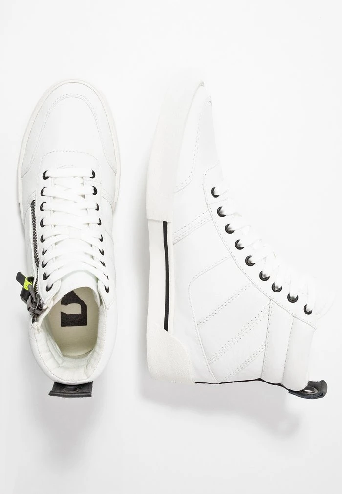 Discount ๐ฅ Diesel S-DVELOWS MID - High-top Trainers - Star White ๐ 4 Discount ๐ฅ Diesel S-DVELOWS MID - High-top Trainers - Star White ๐ - Image 2
