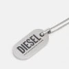 Best deal 🔥 Diesel Necklace - Silver-coloured 🥰 -Vivid Styles Shop 5cac93c7893645408f059e71ff1da176