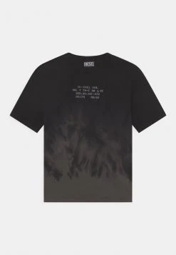 Best reviews of โจ Diesel TALZY OVER - Print T-shirt - Black โจ