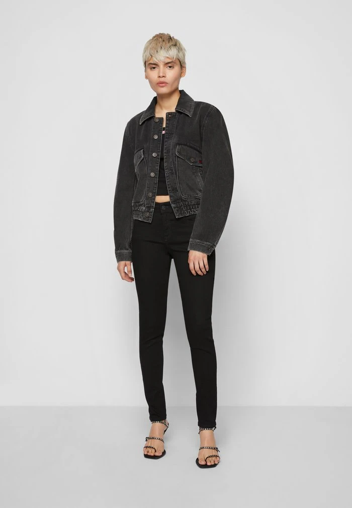 New β 2017 SLANDY DIESEL LIBRARY - π Jeans Skinny Fit - Black/dark Grey β 6 New β 2017 SLANDY DIESEL LIBRARY - π Jeans Skinny Fit - Black/dark Grey β - Image 4