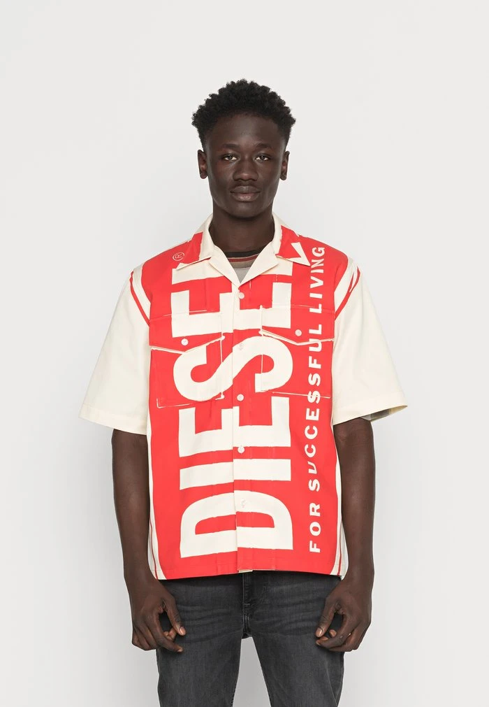 Buy ✔️ Diesel 👍 Shirt - White/red ✨ 3 Buy ✔️ Diesel 👍 Shirt - White/red ✨