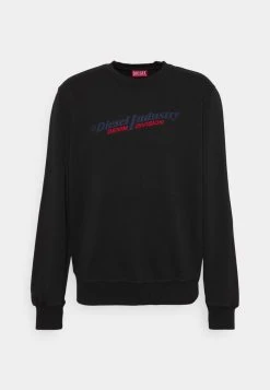 Top 10 👏 Diesel S-GINN-IND - Sweatshirt - Black 🎁