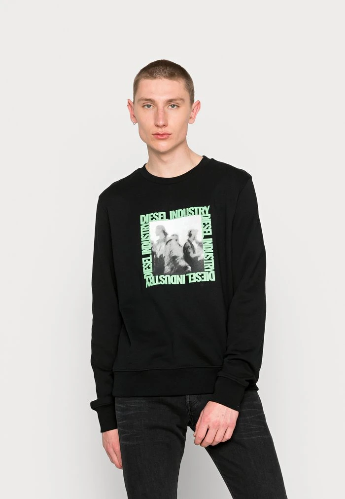 Coupon ❤️ Diesel GINN UNISEX - Sweatshirt - Black 😀 3 Coupon ❤️ Diesel GINN UNISEX - Sweatshirt - Black 😀