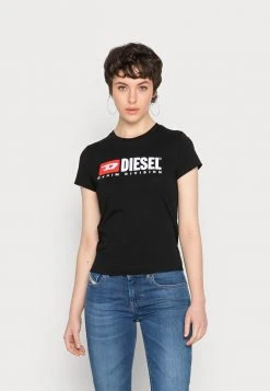 Best deal 🛒 Diesel Print T-shirt - Black ❤️