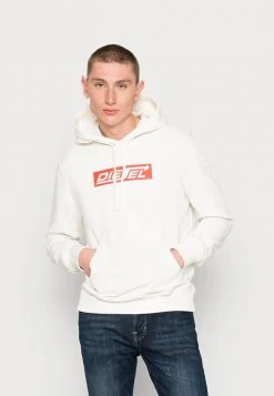 Promo 🥰 Diesel GINN HOOD - Sweatshirt - White 🥰