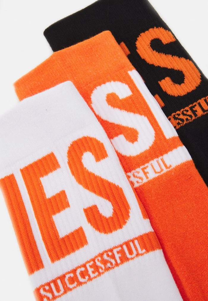 Brand new ✨ Diesel SKM-RAY-THREEPACK 3 PACK - ✨ Socks - Black/white/orange ❤️ 4 Brand new ✨ Diesel SKM-RAY-THREEPACK 3 PACK - ✨ Socks - Black/white/orange ❤️ - Image 2