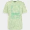 Brand new 🎁 Diesel JUST - Print T-shirt - Green 🧨 -Vivid Styles Shop 7233bf554f25437580da3fa259b448ac