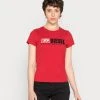 Wholesale 😍 Diesel Print T-shirt - Red ⌛ -Vivid Styles Shop 74515d5b99d34b6a807ea26eea4dce4f