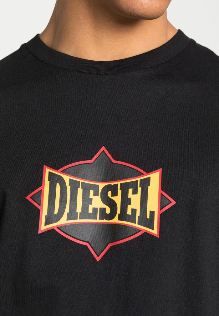 Discount ๐ Diesel JUST - Print T-shirt - Black โ๏ธ 7 Discount ๐ Diesel JUST - Print T-shirt - Black โ๏ธ - Image 5