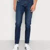 Buy 🧨 Diesel LIBRARY 2019 STRUKT - Slim Fit Jeans - Dark Blue ⌛