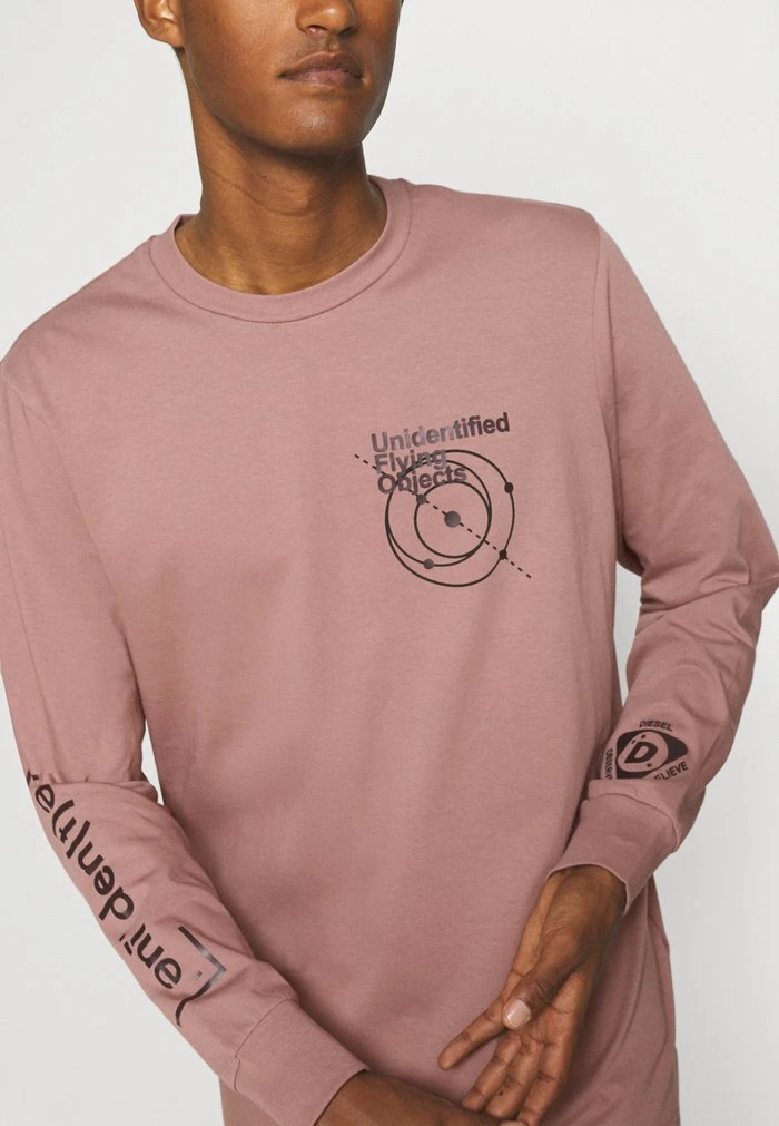 Best Pirce 👏 Diesel T-JUST-LS-B52 UNISEX - Print T-shirt - Aubergine ❤️ 7 Best Pirce 👏 Diesel T-JUST-LS-B52 UNISEX - Print T-shirt - Aubergine ❤️ - Image 5