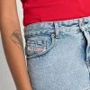 Promo ❤️ DE-RON DIESEL LIBRARY - Denim ⭐ Skirt - Denim 🎉 -Vivid Styles Shop 82875f6acfef4227ad1621e3d5dd0eb1