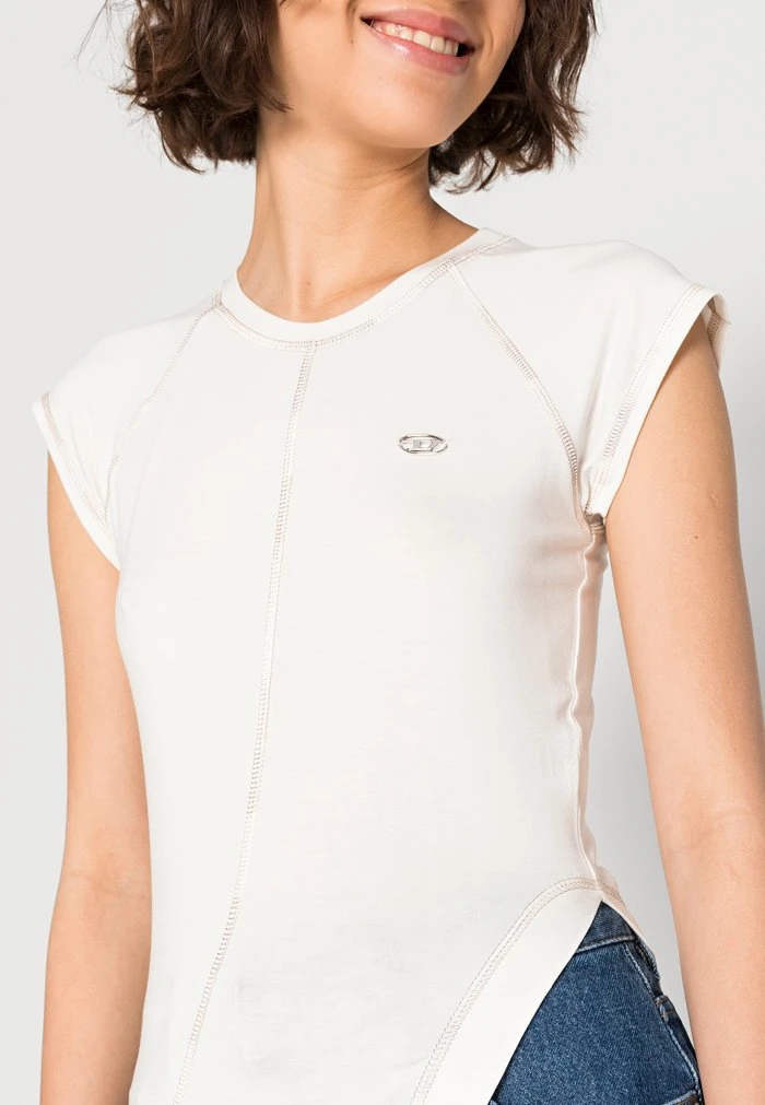 Flash Sale ✔️ Diesel T-SKYOVERALL - Basic T-shirt - White 🎁 7 Flash Sale ✔️ Diesel T-SKYOVERALL - Basic T-shirt - White 🎁 - Image 5