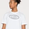 Buy π Diesel JUST BIGOVAL - Print T-shirt - White π 11 Buy π Diesel JUST BIGOVAL - Print T-shirt - White π -Vivid Styles Shop 854f4380892341d298c132285834b5ed