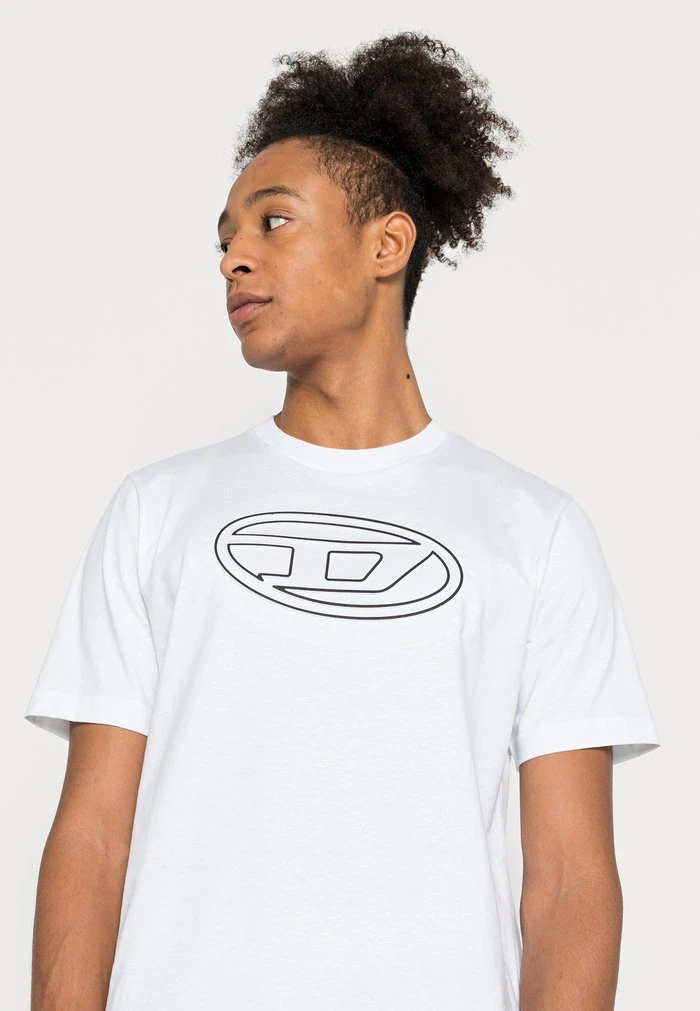 Buy π Diesel JUST BIGOVAL - Print T-shirt - White π 7 Buy π Diesel JUST BIGOVAL - Print T-shirt - White π - Image 5
