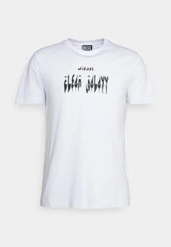 Flash Sale 💯 Diesel DIEGOS - Print T-shirt - White ⭐