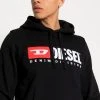Outlet ❤️ Diesel GINN HOOD - Hoodie - Black ⭐ -Vivid Styles Shop 88a4d71a83a244c294c1925495378925