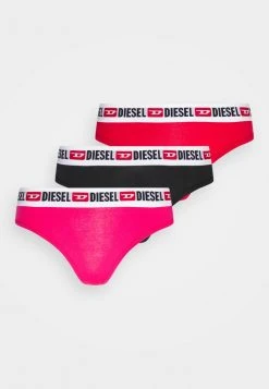 Best Sale 😀 Diesel UFST-STARS-THREEPACK 3 PACK - Thong - Red/pink/black ✨