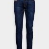 Promo 👍 Diesel D-LUSTER - Slim Fit Jeans - Dark Blue Denim ✔️ -Vivid Styles Shop 8b09848de4ed4983839232142e457bee