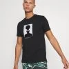 Coupon 😀 Diesel T-DIEGOS SLITS B81 UNISEX - Print T-shirt - Black ✔️