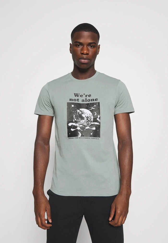 Discount 🎉 Diesel DIEGOS - Print T-shirt - Grey ✨ 3 Discount 🎉 Diesel DIEGOS - Print T-shirt - Grey ✨