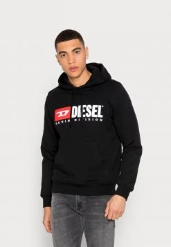Outlet ❤️ Diesel GINN HOOD - Hoodie - Black ⭐