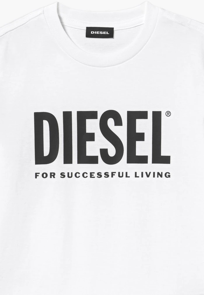 Promo ๐ Diesel JUST LOGO - Print T-shirt - Bianco ๐ฅ 6 Promo ๐ Diesel JUST LOGO - Print T-shirt - Bianco ๐ฅ - Image 4