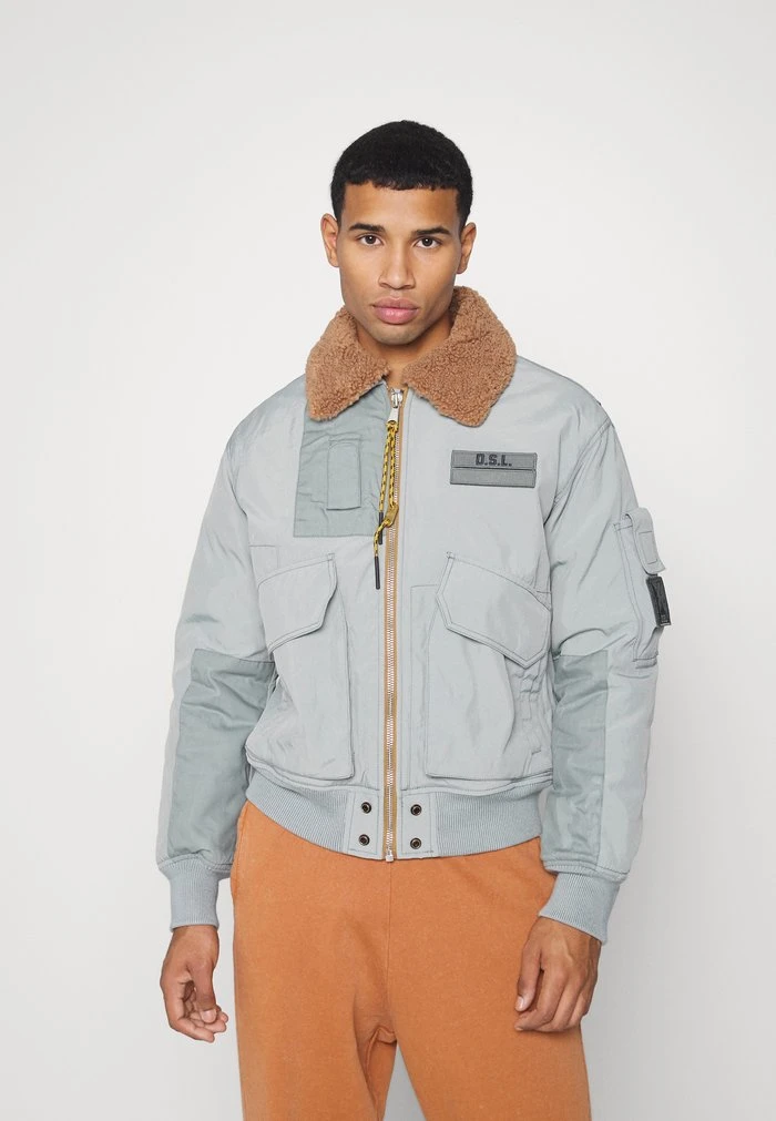 Coupon ⌛ Diesel AIREY - Light Jacket - Soft Grey 🎁 3 Coupon ⌛ Diesel AIREY - Light Jacket - Soft Grey 🎁