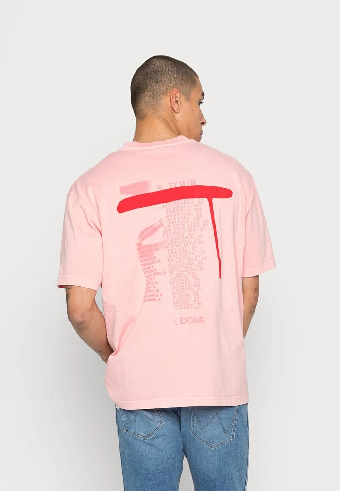Coupon 💯 Diesel Print T-shirt - Pink 🥰 5 Coupon 💯 Diesel Print T-shirt - Pink 🥰 - Image 3