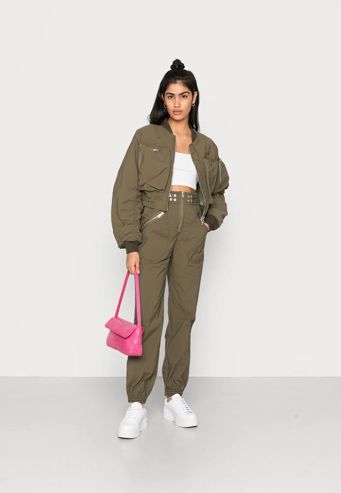 Discount ⭐ Diesel KHLOE - Bomber Jacket - Olive ❤️ 4 Discount ⭐ Diesel KHLOE - Bomber Jacket - Olive ❤️ - Image 2