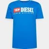 Best Sale ⭐ Diesel DIEGOR - Print T-shirt - Blue 😀