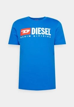 Best Sale ⭐ Diesel DIEGOR - Print T-shirt - Blue 😀