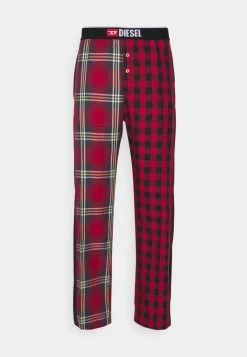 Promo 🛒 Diesel DERIK - Pyjama Bottoms - Red/black ✔️
