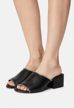 Promo 🤩 Diesel SA-JAYNET - Heeled Mules - Black ✔️