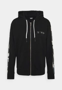 Promo 🎉 Diesel BMOWT BRANDON - Zip-up Sweatshirt - Black ✨