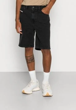 Outlet ⌛ Diesel D-STRUKT-SHORT - Denim Shorts - 0ehai 02 ✔️