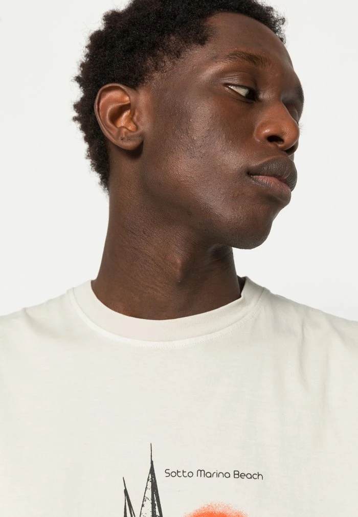 Cheap 💯 Diesel BEACH - Print T-shirt - White 🎉 7 Cheap 💯 Diesel BEACH - Print T-shirt - White 🎉 - Image 5