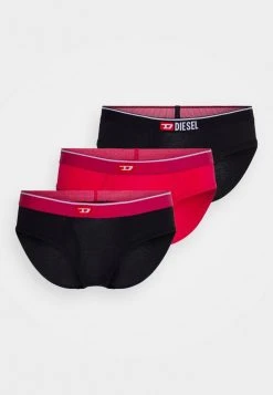 Best Sale ✔️ Diesel UFPN-OXYS-THREEPACK 3 PACK - Briefs - Black/black/pink 🎁