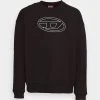 Discount 😉 Diesel S MART BIGOVAL - Sweatshirt - Black ⭐ -Vivid Styles Shop a578a73a9a8644518b5f8d1d18827e04