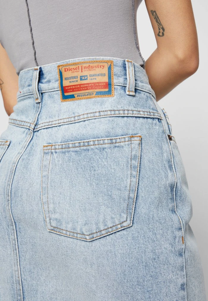 Deals 👏 DE-RONNY DIESEL LIBRARY - Denim Skirt - Denim 🤩 9 Deals 👏 DE-RONNY DIESEL LIBRARY - Denim Skirt - Denim 🤩 - Image 7