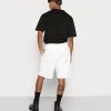 Budget ✨ Diesel CROWN - Shorts - White 🛒 -Vivid Styles Shop a802ef494702420aa053005e2b170489