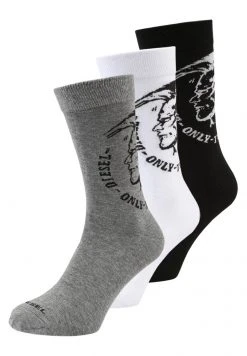 Cheapest 😍 Diesel RAY SOCKS 3PACK - SOCKS - Schwarz/weiß/grau 🥰